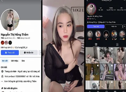 Cô nàng Hồng Thắm khiến trọn đoạn phim chat cảnh nóng cực phê bị lộ